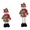 Snowman, variant on AmaMary Christmas Retractable Decorative Figurines Christmas Snowman Reindeer Santa Plaid Standing Home Decor Dolls Doors Windows Tables Trees Festive Christmas Gifts