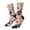 2 Black-2, variant on Guitar Skull rock Crew Socks for Men & Women, Breathable Casual Athletic Ankle Socks