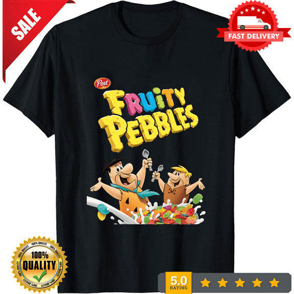 Reprint Rare Fruity Pebbles Men's Black Size S-5XL, NEW INSTOCK-TH78492