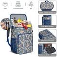 thumbnail image 5 of Travel Cooler Bag - Paisley Pattern Camping Beer Cooler Backpack with Bottle Opener- Waterproof Insulated Picnic Backpacks - Cooler Bag for Beach, 5 of 6