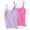 Brown, variant on 2 Pcs Women Light Stretch Camisole Detachable Included Adjustable Thin Straps Sleeveless Shirts for Office Workout Resting Time Season Wardrobe Essential Cami (Mint Green,L)