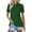 Dark Green #09, variant on Long Sleeve Polo Shirts for Women 2024 Winter Fall Tops Button V Neck Business Casual Collared Shirts Dressy Blouses Red S