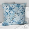 thumbnail image 2 of Designart "Daisy's Arctic Breeze" Floral Printed Throw Pillow, 2 of 5