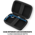 thumbnail image 3 of CASEMATIX Carry Case Fits Ledger STAX Crypto Wallet and Ledger Flex Wallet - Case Only for Cryptocurrency Wallet, Black, 3 of 7