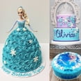 thumbnail image 3 of Molde para estampar en relieve con émbolo de patrón intrincado, cortador de fondant de copos de nieve de plástico apto para uso alimentario, 3 of 8