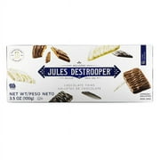 Jules Destrooper, Chocolate Thins Cookies, 3.5 oz Pack of 2