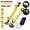 yellow, variant on SAISI Rechargeable Magnetic COB LED Mechanic Work Light, 5 Lighting Modes Portable Inspection Lamp for Car Garage Camping Emergency