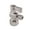 Nickel, variant on Kingston Brass KF5814SN 5/8" OD Comp x 1/4" OD Comp Angle Stop Valve, Brushed Nickel