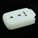thumbnail image 3 of Nuevo Keyless Remote Key Car Fob Funda Chaqueta de Piel de 3Btn para , , XR V Luminoso shamjiam Cubierta protectora de silicona clave, 3 of 8