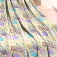 thumbnail image 3 of Colorful Princess Castle Pattern Blanket,Comfortable Soft Lamb Wool Throw Blanket,All Season,Warm Lightweight Blankets for Sofa Bed Couch Living Room Chair,30"x40", 3 of 4