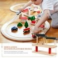 thumbnail image 4 of 1 Set Double-deck Train Platform Toy Early Educational Diy Plaything Train Track Platform Accessory, 4 of 5