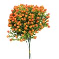 thumbnail image 1 of Matsuzay Planta artificial de 10 piezas para una apariencia lujosa Flor artificial de bajo mantenimiento naranja 1 Type3 NO3, 1 of 6