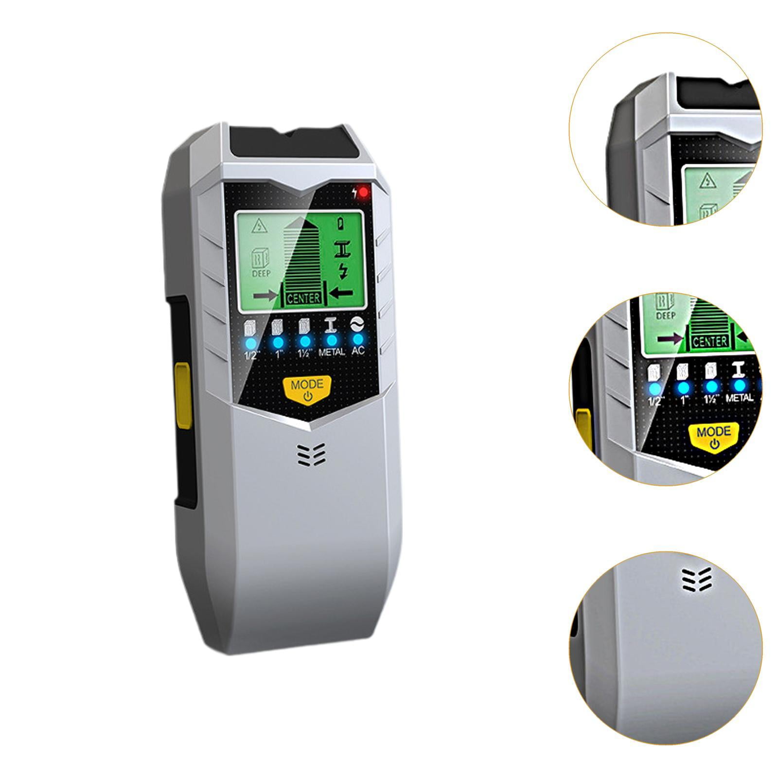 figatia 5 in 1 Stud Wall Detectors Depth Measurement Finders Detection Tool Stud Finders for Wire Wood Metal Accessories Multipurpose