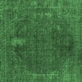 thumbnail image 1 of Ahgly Company Indoor Square Oriental Emerald Green Industrial Area Rugs, 6' Square, 1 of 4