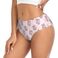 thumbnail image 2 of Balery Pink Disco Ball Ropa Interior de Algodón para Mujer con Dibujo – Braguitas Cómodas y Elásticas, Estilo Clásico-3X-Large, 2 of 6
