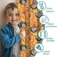thumbnail image 3 of Blackout Kids Curtains,Fall Hedgehog Apple Leaf Pattern Childrens Insulated Curtains Set Of 2,Bedroom Essentials,Toddler Room Decor 52"x63"(132x160cm), 3 of 4