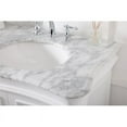 thumbnail image 4 of Elegant Lighting Vf52072d Kameron 72" Free Standing Double Basin Vanity Set - White, 4 of 8