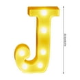 thumbnail image 3 of PRETXORVE Christmas Decorations, Led Letter Light Decoration Lights Up Home Party Wedding Decoration Letter Lights Letter Signs Battery Powered Christmas and Birthday Party Decoration, 3 of 4