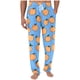 thumbnail image 1 of Pantalones largos para hombre con estampado de cintura elástica y bolsillo con cordón, pantalones largos de poliéster para hombre, 1 of 5