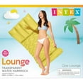 thumbnail image 2 of Intex Transparent Water Hammock, Inflatable Pool Lounger for Relaxation, Multiple Colors, 2 of 3
