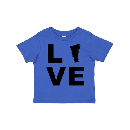 

Inktastic Love Vermont Gift Toddler Boy or Toddler Girl T-Shirt