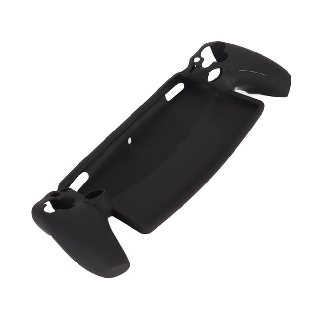 Handheld Console Protective Cover, Silicone Game Remote Player Case Shock Absorbing Black for Game Console