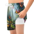thumbnail image 4 of joogoo Flower Butterfly Boys Swim Trunks Beach Swimsuit Shorts Boxer 4T, 4 of 8