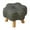 Grey, variant on jifeng Small Foot Stool Modern with Wood Legs Rest Footstool for Couch Office Dorm beige