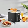 Evoloop Toaster 2 Slice, Stainless Steel Bread Toasters, 6 Bread Shade