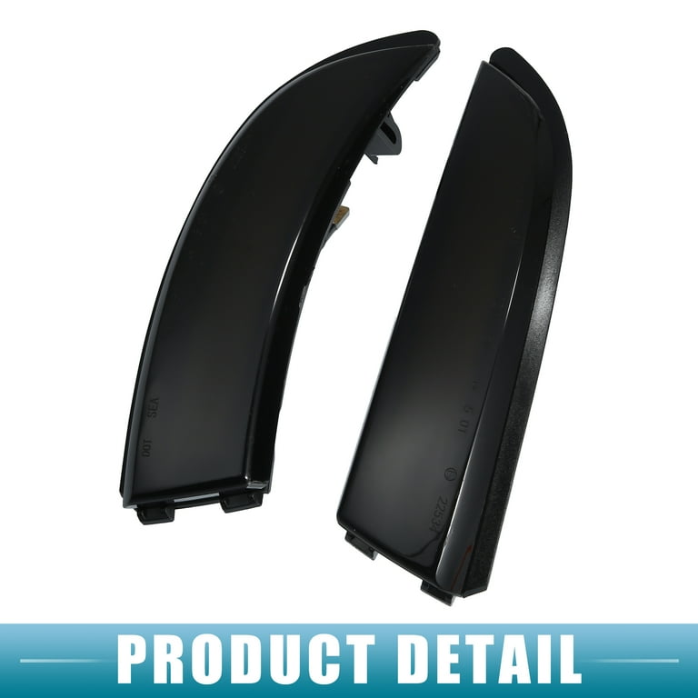 ABSOPRO Side Mirror Turn Signal Lights For Ford Fiesta & B-Max 2008-2017 - LED Sequential, Black Housing