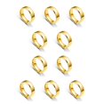 thumbnail image 2 of Guardurnaity Unisex banda anillo nupcial esposa marido nudillo mano joyería fecha diario personalizado cumpleaños vacaciones regalos oro tamaño Type2 NO2, 2 of 6