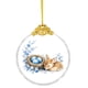 thumbnail image 4 of Uuiauoio Glass Easter Ornament 2D Flat Pendant with Bunny Egg Designs for Tree Gift Basket Filler Holiday Party Decorations Keepsake, 4 of 5