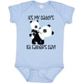 thumbnail image 3 of Inktastic My Daddy's 1st Fathers Day Boys Baby Bodysuit, 3 of 5