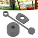 thumbnail image 5 of Juego De 4 Tapones De Silicona A Prueba De Derrames, Diseño A Prueba De Fugas, Tapa Cuadrada Compacta Y Portátil, Tapa Redonda, Cubierta De Paja, Enchufe, 5 of 7