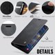 thumbnail image 2 of Funda tipo cartera para Samsung Galaxy S22 Plus, de piel, con tarjetero, función atril, cierre magnético y protección RFID de TPU a prueba de golpes, compatible con el S22 Plus, 2 of 8