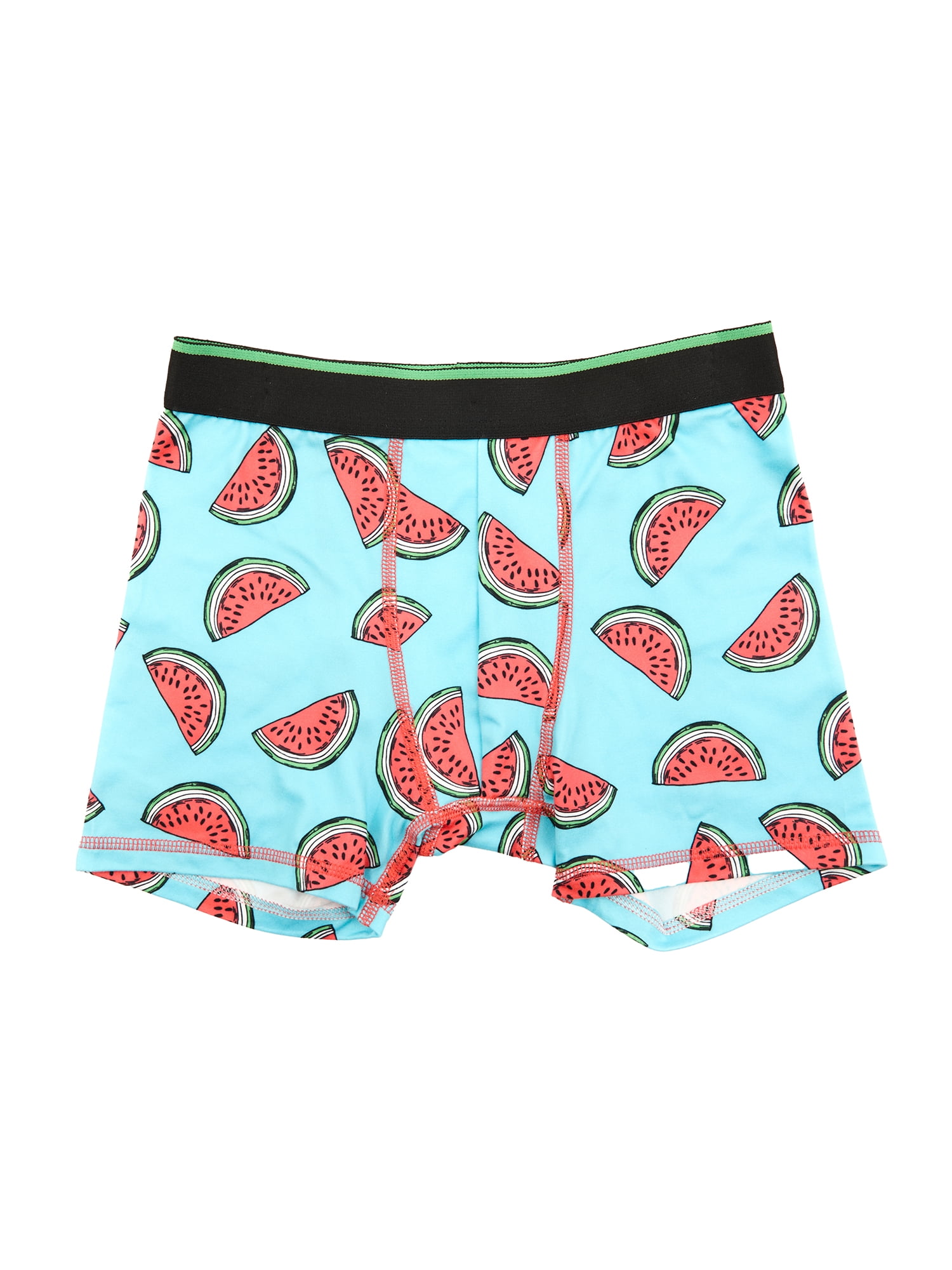 Wonder Nation Boys Boxer Brief Fruit Underwear, 4-Pack, Sizes S-XL
