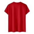 thumbnail image 3 of Women's pop singer Casual Cotton demon Print TOP,Short Sleeve Cartoon Graphic Tee for POP SINGER and Movie Fans XL, 3 of 3