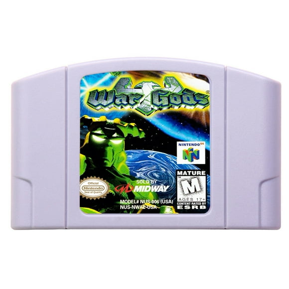 N64 games Cartridge War Gods