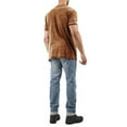 thumbnail image 3 of Short Sleeved Men T-Shirt Summer Round Neck Casual Slim Male Tops, 3 of 4