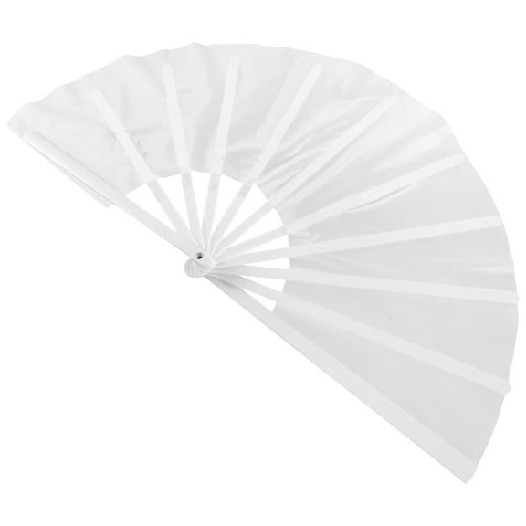 FOLOYORI Decorative Hand Fan Plastic 1Pcs 23.6x12.5x1.4in Dancing Fan