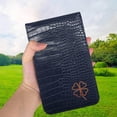thumbnail image 2 of Xingzhi PU Golf Scorecard Holder Golf Score Cards Wallet Golfer Yardage Book Covers Blue, 2 of 8
