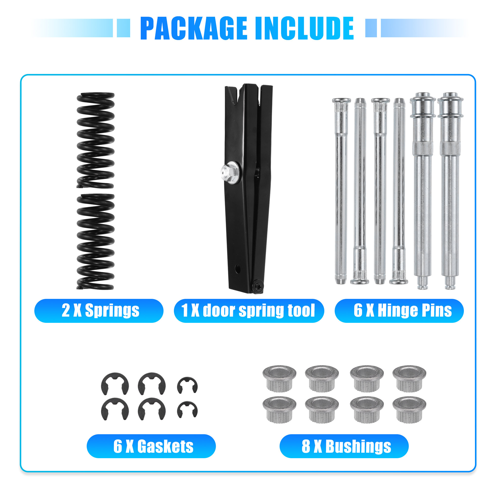 Unique Bargains Door Hinge Pin Bushing Repair Tool for Chevrolet Tahoe 1995-2000