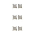 thumbnail image 2 of Justharion 2piece Update Space Sophisticated Sofa Home Decor Zippers Are Smooth grey 3Set, 2 of 6
