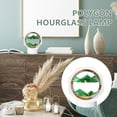 thumbnail image 4 of under $5 Usloyux Moving Sand Art Picture in Motion - Polygon Glass Sand Art - Relaxing Home Décor for Office and Living Space, 4 of 7
