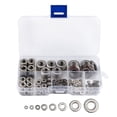 thumbnail image 3 of TFixol Ensemble Assorti de 360 Pcs 8 Tailles de Rondelles Plates en Acier Inoxydable avec Boîte de Rangement Portable (M2 M2.5 m 3 m 4 M5 M6 m 8 m 10), 3 of 7