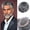 #1B40, variant on Human Hair Toupee for Men Gray Hair Prosthesis Breathable Mono Lace Pu Around Mens Wig Replacement System Hairpiece #1B60 8x10Inch