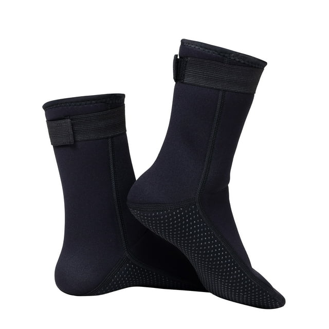 Neoprene Water Socks 3mm, Sand Proof Beach Volleyball Socks Diving Socks for Outdoor Water Sports(42-43)
