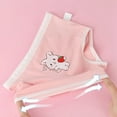 thumbnail image 5 of XBASW Baby Kids Girls Cotton Brief Underwear 2-10 Years Breathable Panties Toddler Cartoon Print Underwears 4PCS, 5 of 9