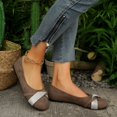 thumbnail image 7 of Women's Casual Rhinestone Strap Walking Shoes, Flat Single Sole Design with Breathable Lining and Cushion Comfort, Slip on Sneakers for Daily Leisure Wear, 7 of 7