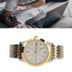 thumbnail image 1 of Relojes Clásicos para Hombres Reloj de Pulsera Impermeable de Acero Inoxidable Relojes Luminosos de Cuarzo para Hombres Relojes de Pulsera de Vestir de Lujo Casuales de Moda ANGGREK Otros, 1 of 8